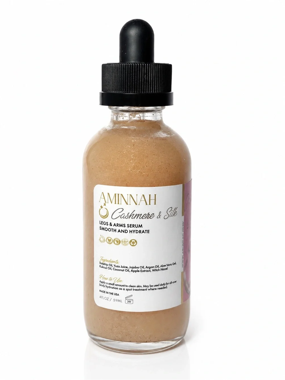 Aminnah New Cashmere & Silk Shimmer Legs & Arms Serum - Discontinued